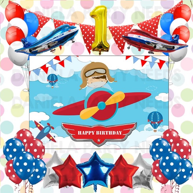 Airplane Themed Birthday Party Decorations - Airplane Theme Birthday Birthday Jett S 1st Birthday Party Catch My Party / This impressive airplane + airline themed first birthday party was submitted and styled by raquel ferrari eventos.