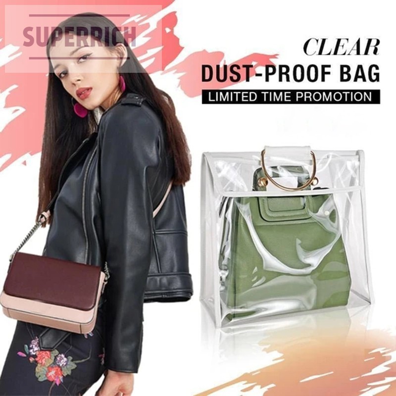 fashion clear dust proof bag