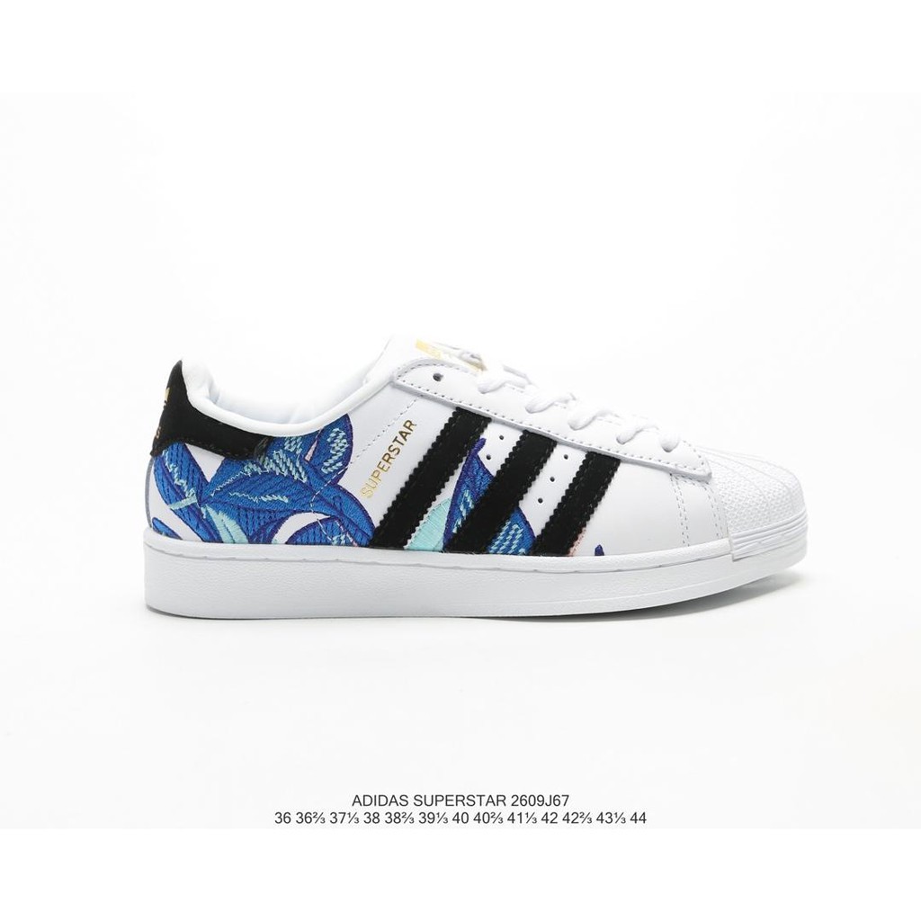 adidas superstar flower embroidery