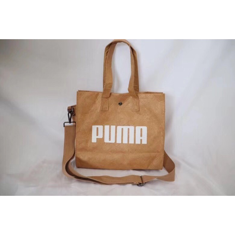 puma tote bag brown