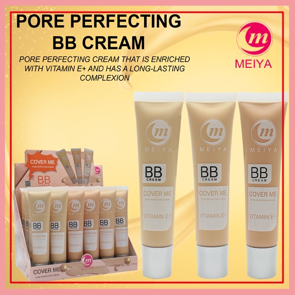 MEIYA BB CREAM COVER ME PORE PERFECTING CREAM 40g Shopee Philippines