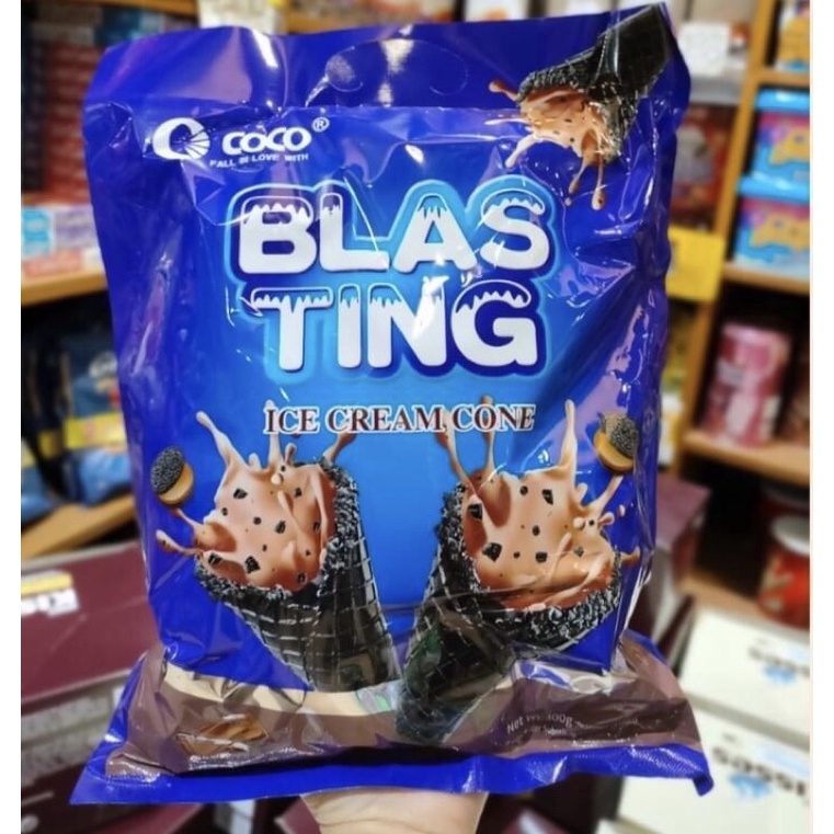 CHOCOLATE COCO BLASTING ICE CREAM CONE Shopee Philippines