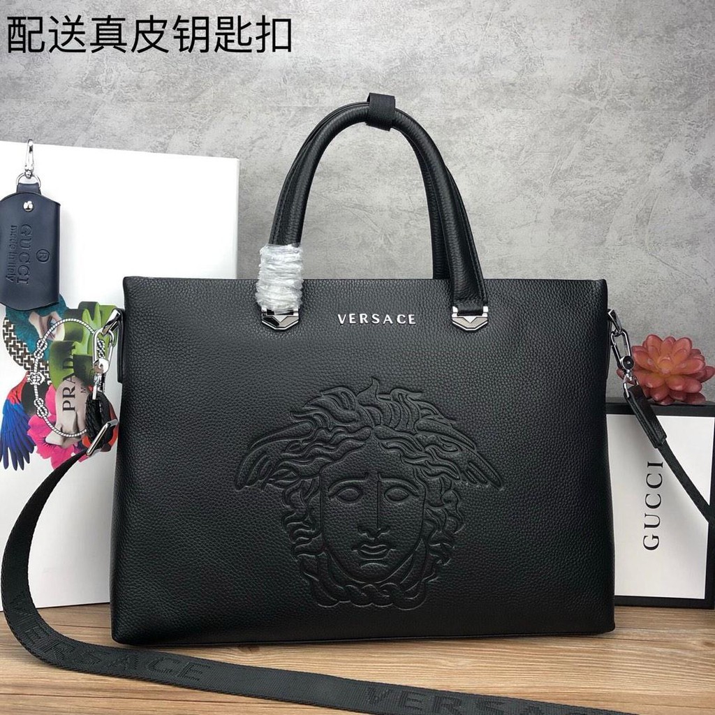 versace mens side bag