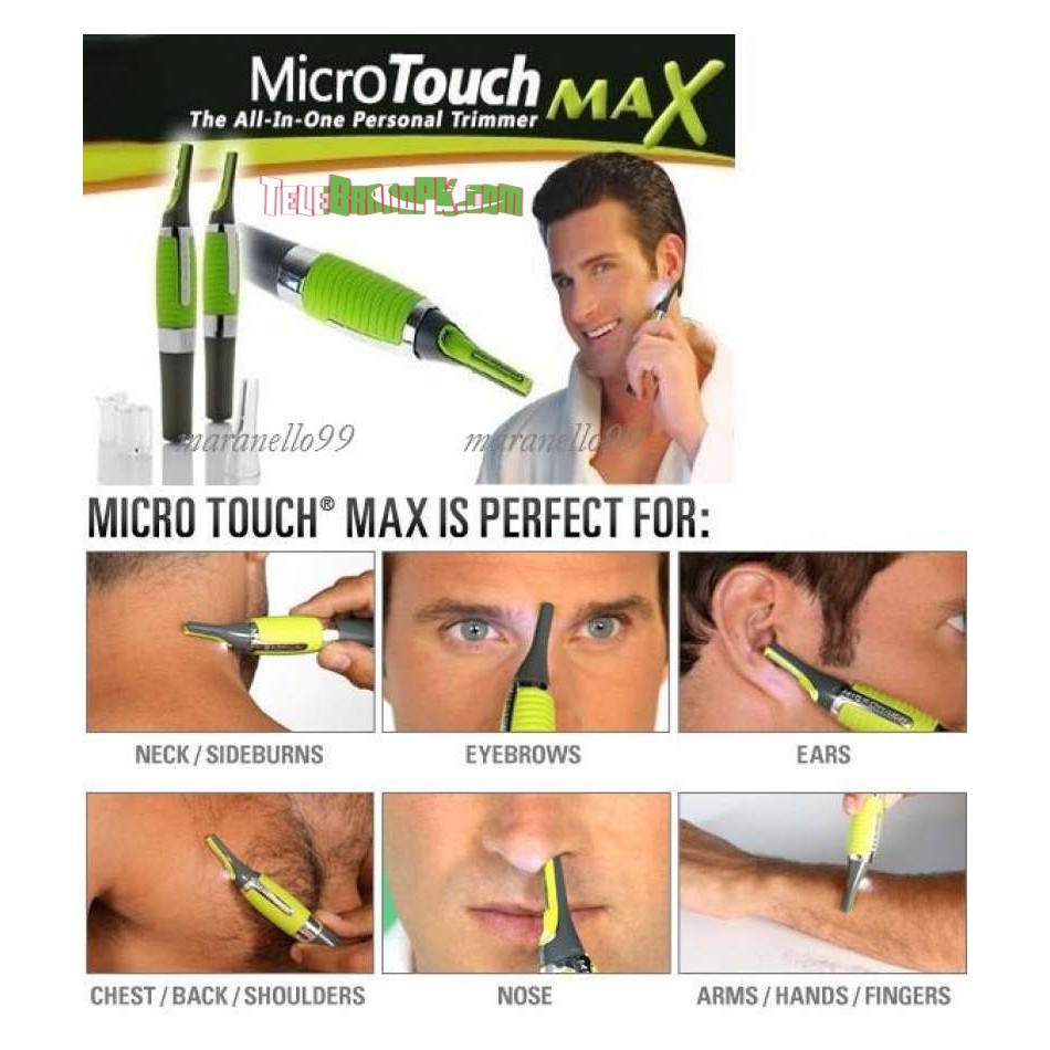 micro touch max hair trimmer