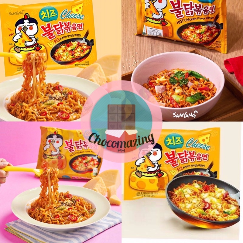 Lowest Price! SAMYANG CHEESE /CARBONARA/ Original HOT CHICKEN RAMEN ...