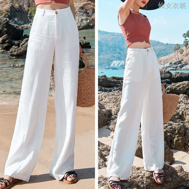 womens high waisted white pants