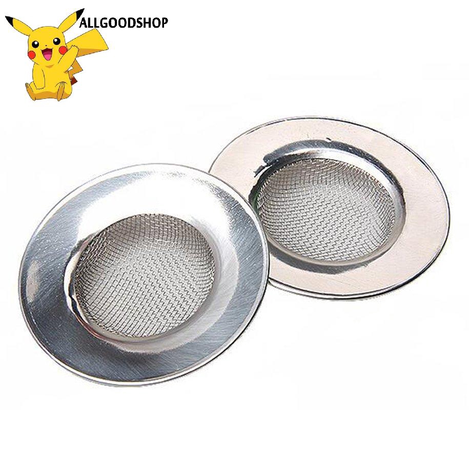 Sink Strainer For Shower Plug Hole Hair Catcher Stainless Steel Sink Drain silver 