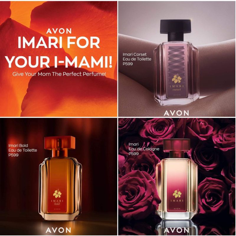 Avon Imari Eau De Toilette Sprays 50ml 