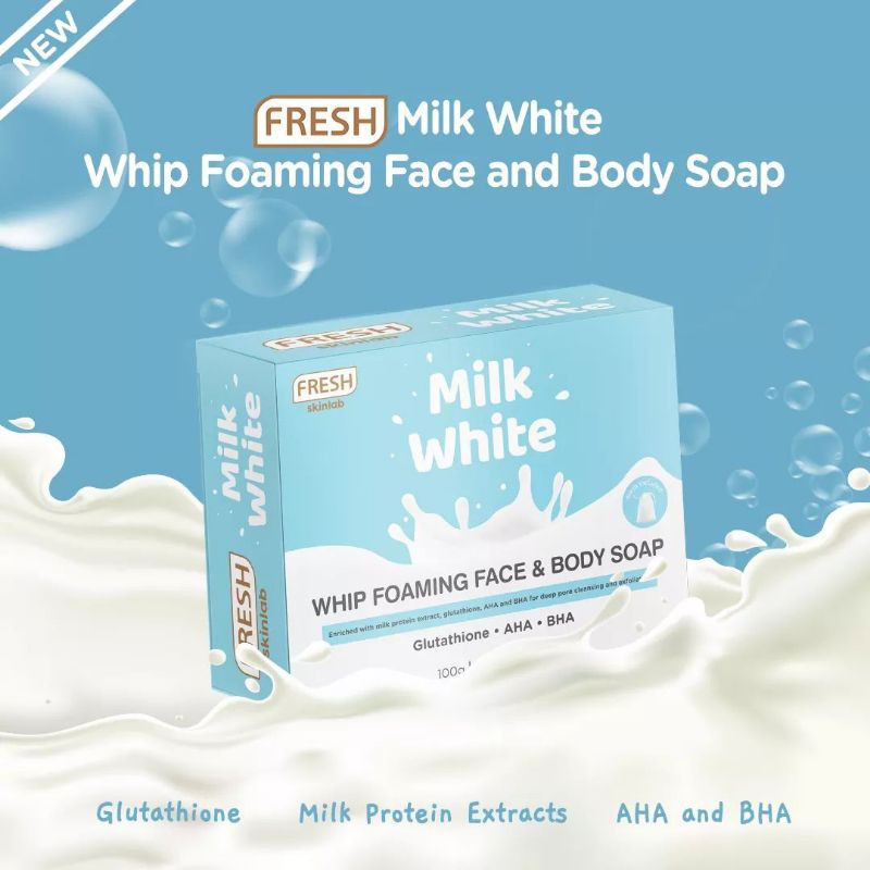 fresh skinlab milk white soap