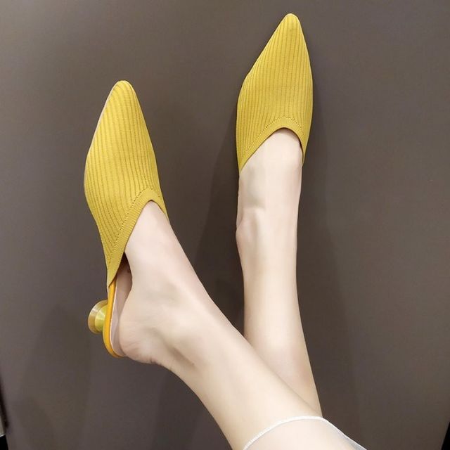 toe mule shoes
