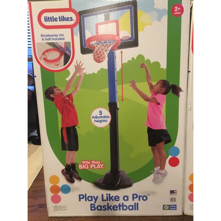 little tikes basketball court