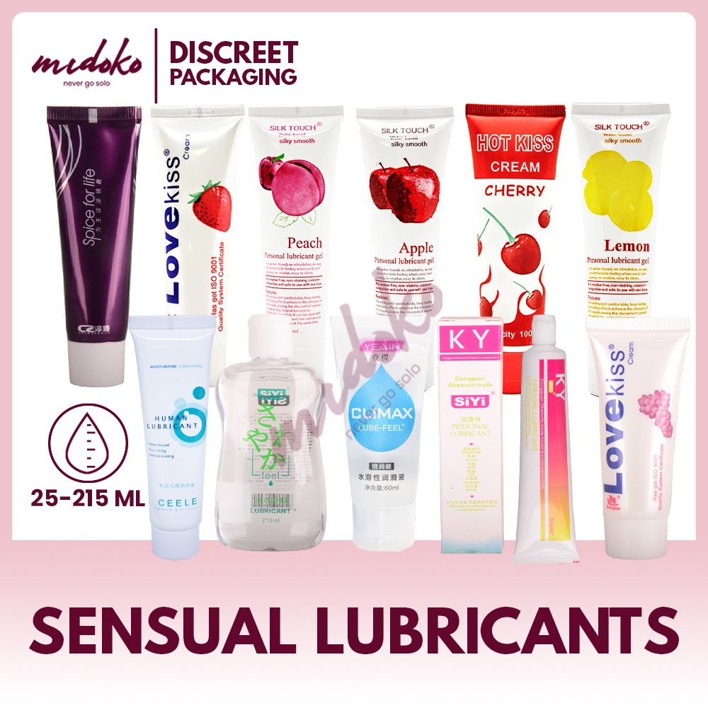 Midoko Lovekiss Silk Touch Water Base Lube Lubricant | Shopee Philippines