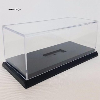 Acrylic Display Case Self-Assembly Clear Cube Box UV Dustproof Toy Protectit Mji 