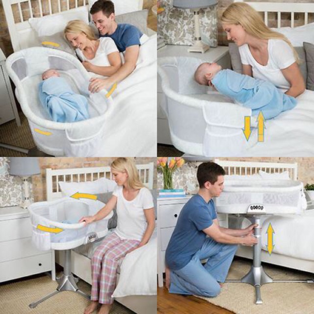 used halo swivel bassinet