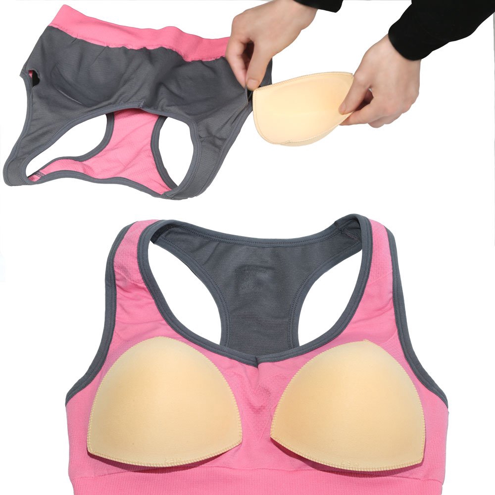 bra pad inserts for sports bra