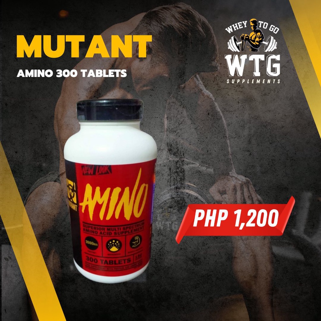 Mutant Amino Acid 300 tablets | Shopee Philippines