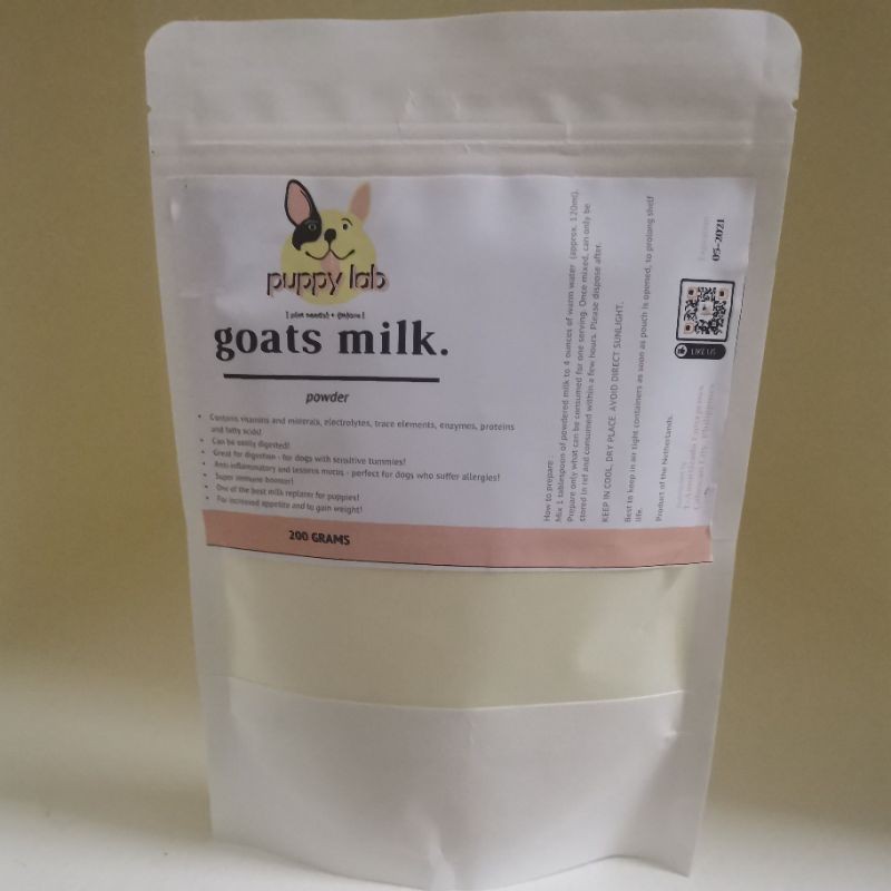 why is goats milk good for dogs