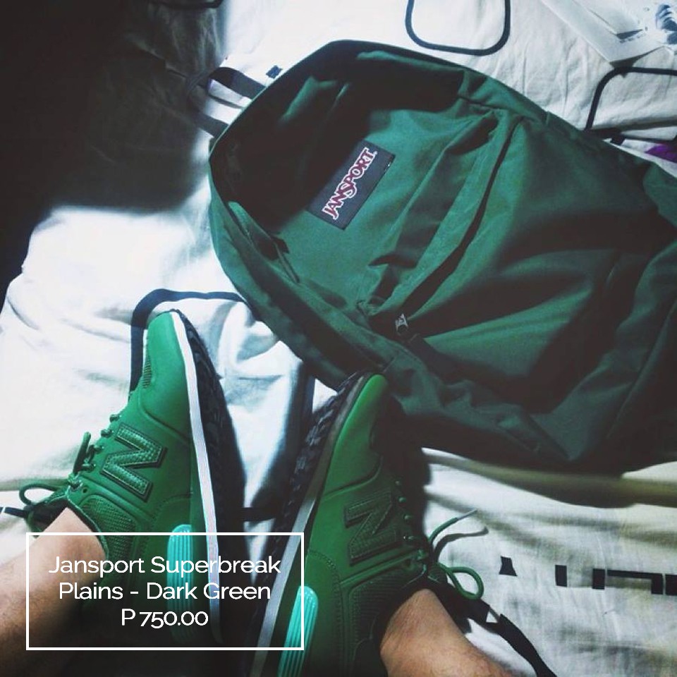 dark green jansport