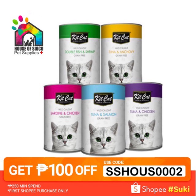 grain free cat wet food