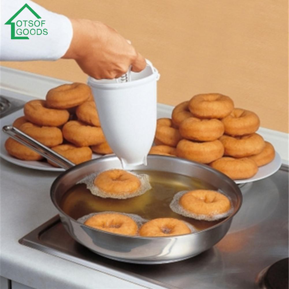 1PC Plastic Donut Batter Dispenser Doughnut Maker Artifact Fry Donut Mould Shopee Philippines