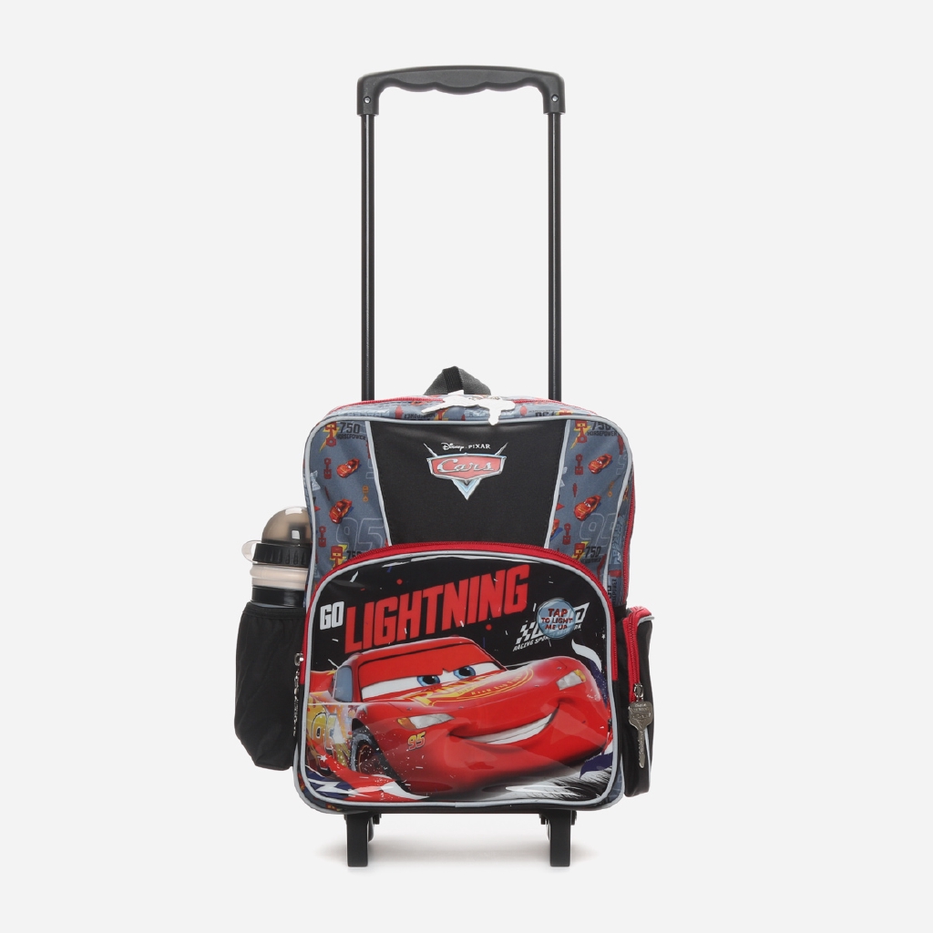 disney pixar cars rolling lightning mcqueen luggage