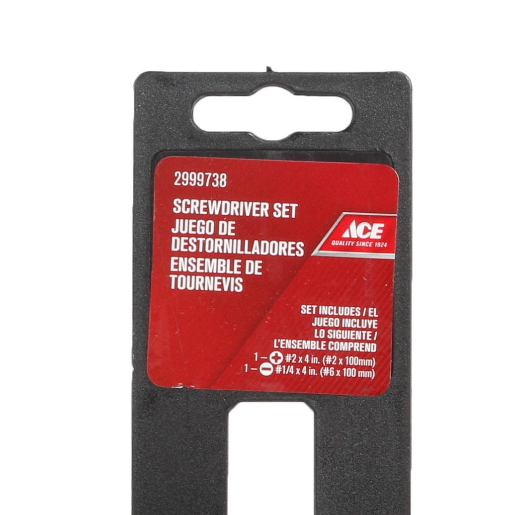 Ace Hardware Phillips and Slotted Screwdriver Set Shopee Philippines