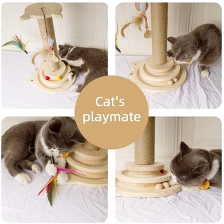 Cat Claw Post Double Layers Cat Scratcher Board Pet Toys Cat Toys Natural Sisal Material #5