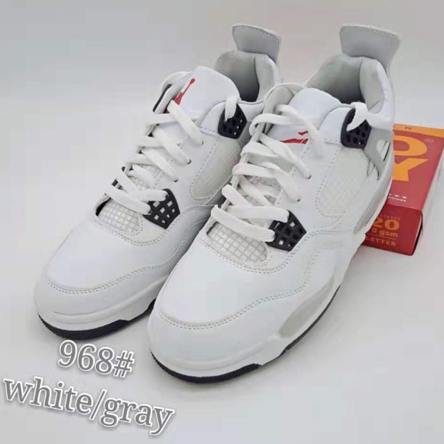 jordan 4 low white