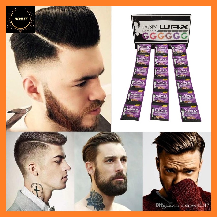 Gatsby hair styling wax/1 Pack 36 pcs/1pcs=3g/random colors | Shopee  Philippines