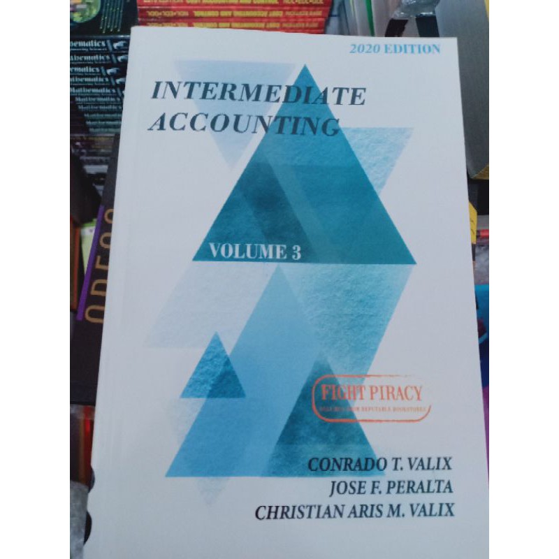 INTERMEDIATE ACCOUNTING 2020 VOL 3 / VALIX Shopee Philippines