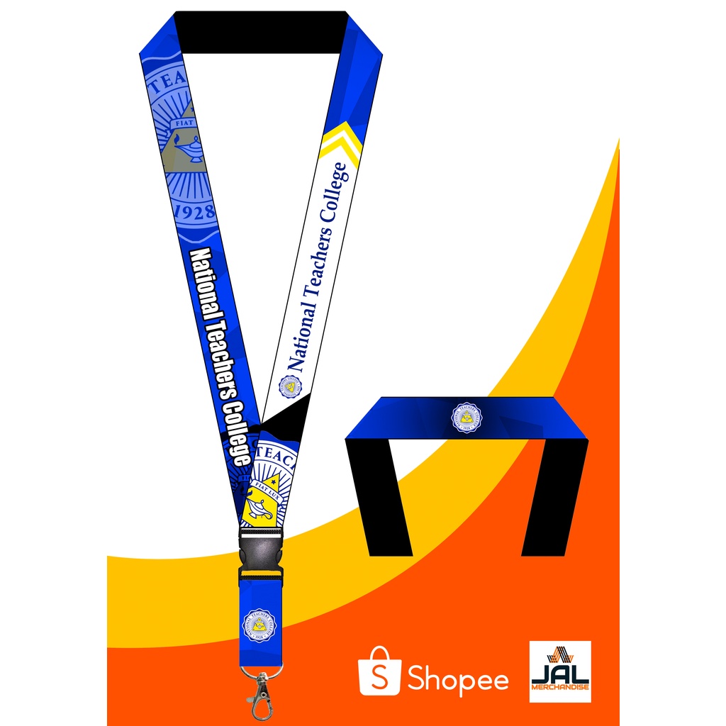 NTC National Teachers College ID lace design / ID lanyard | Shopee ...