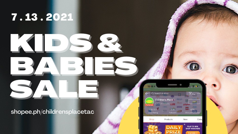 Children's Place, Online Shop Shopee Philippines