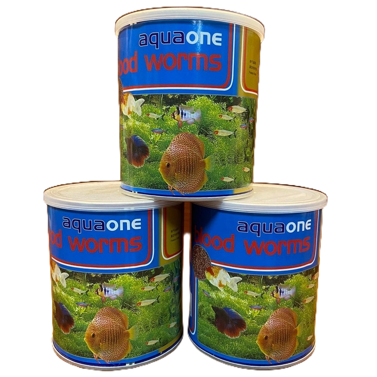 Aqua One Dry Blood Worms 45g Fish Food Pet Essentials 24/7 Pet Shop #1