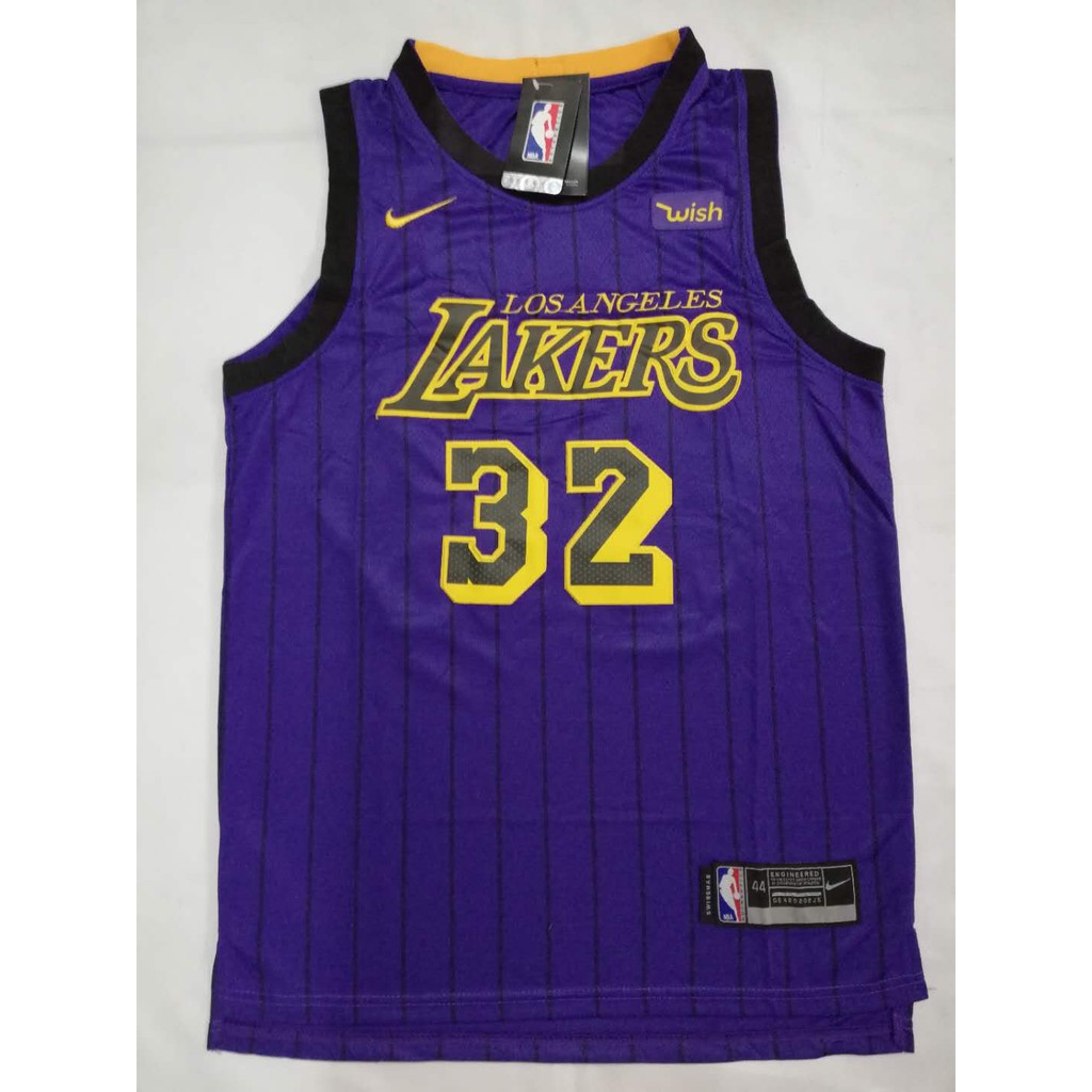 magic johnson swingman jersey