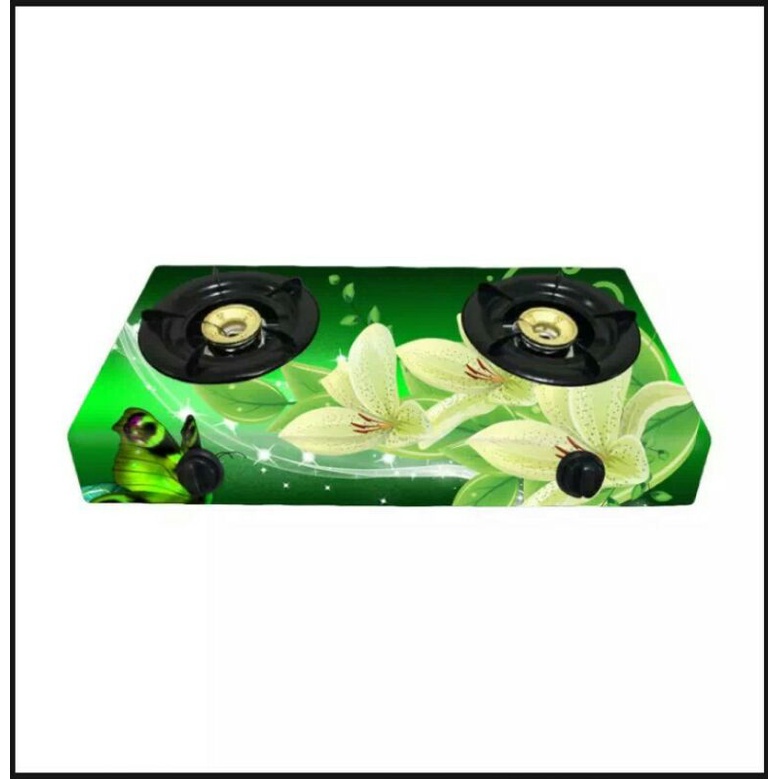 Green Flower Stove 2 Stoves Stickers Shopee Philippines