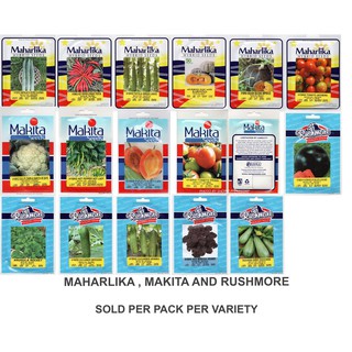 Rushmore, Makita, Maharlika Seeds - Sold per Pack per Variety