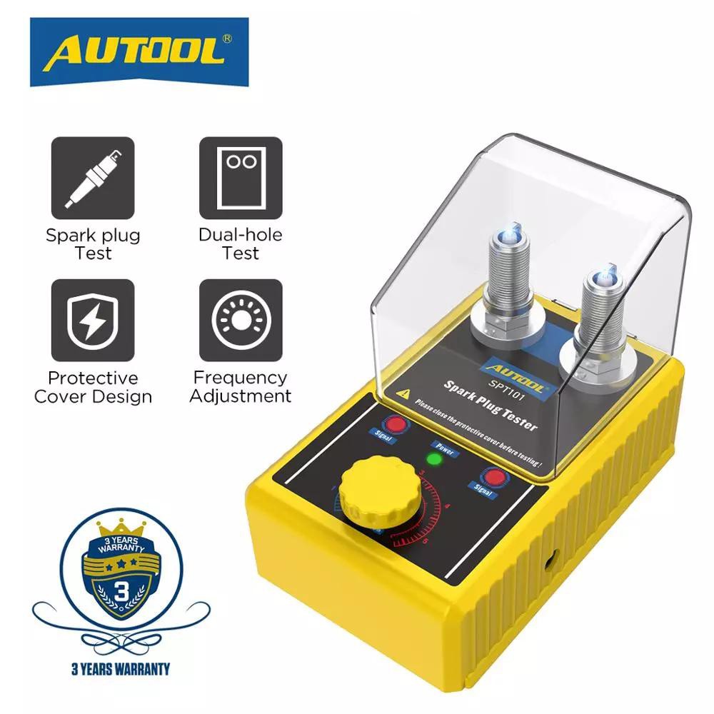 AUTOOL Car Spark Plug Tester Detector Auto Ignition Analyzer Diagnostic  Tool SPT101 | Shopee Philippines