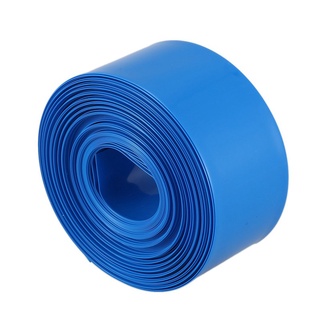 10M 29.5Mm PVC Heat Shrink Tubing Wrap for 1 X 18650 Battery Blue #3