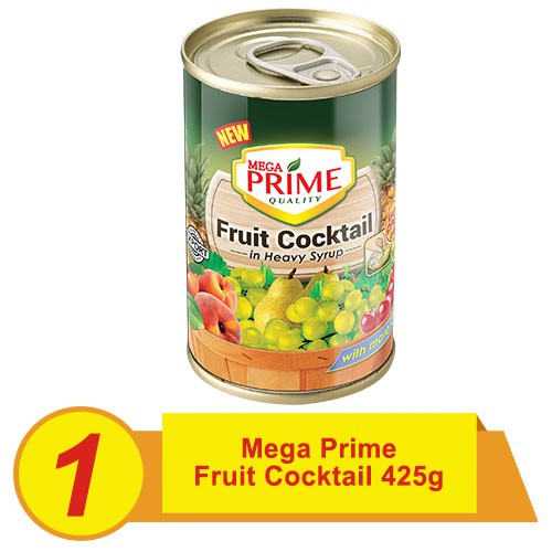 Mega Prime Fruit Cocktail 425g Shopee Philippines