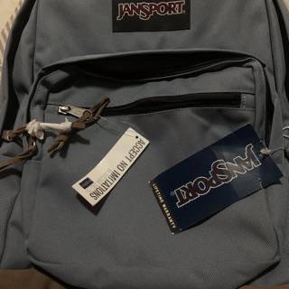 jansport right pack pewter blue