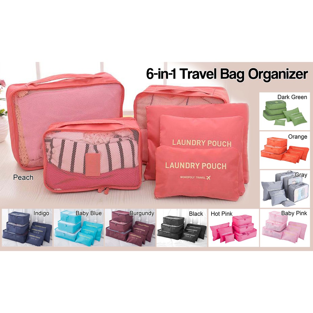 travel luggage bag organizers