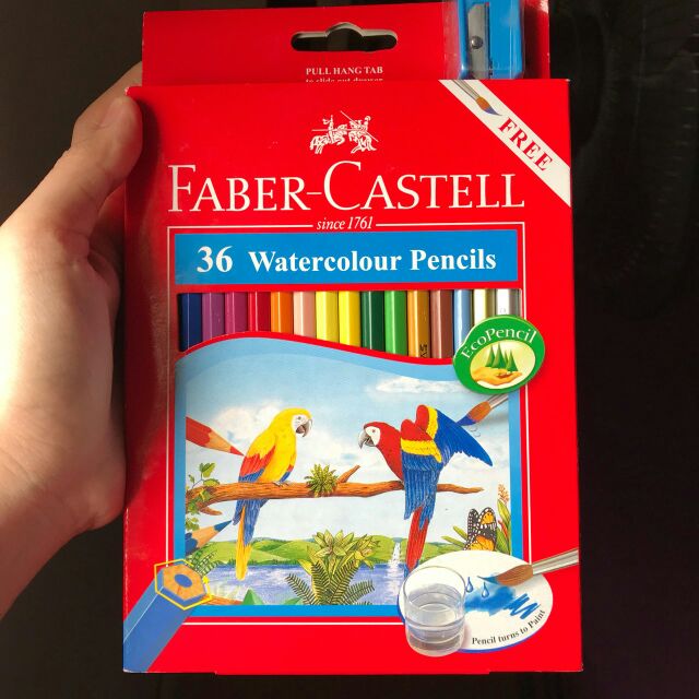 Faber Castell Watercolour Pencils 48 Colors