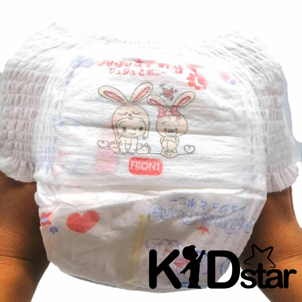 KidStar Ultrathin Korean Diaper pants RANDOM DESIGN One Pack by 50Pcs
