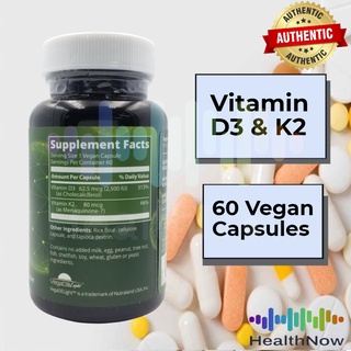 MRM Vegan Vitamin D3 K2 60 Vegan Capsules Shopee Philippines