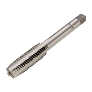 7Pcs M3 to M12 metal Hand Screw Machine Metric Taper Plug Tap Drill Bit Kit Silver #3
