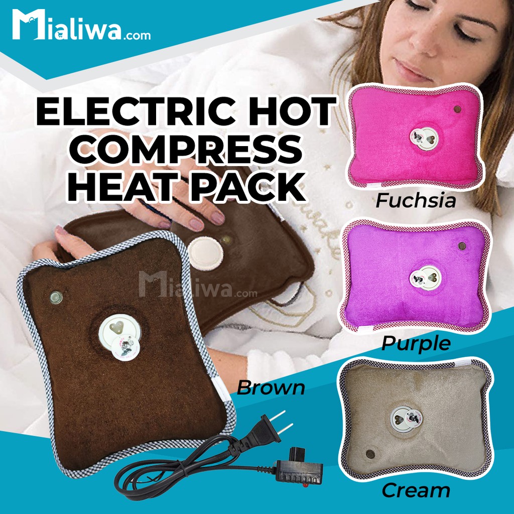 Electric Hot Compress Heat Pack, Rechargeable Heat Compress Bag For