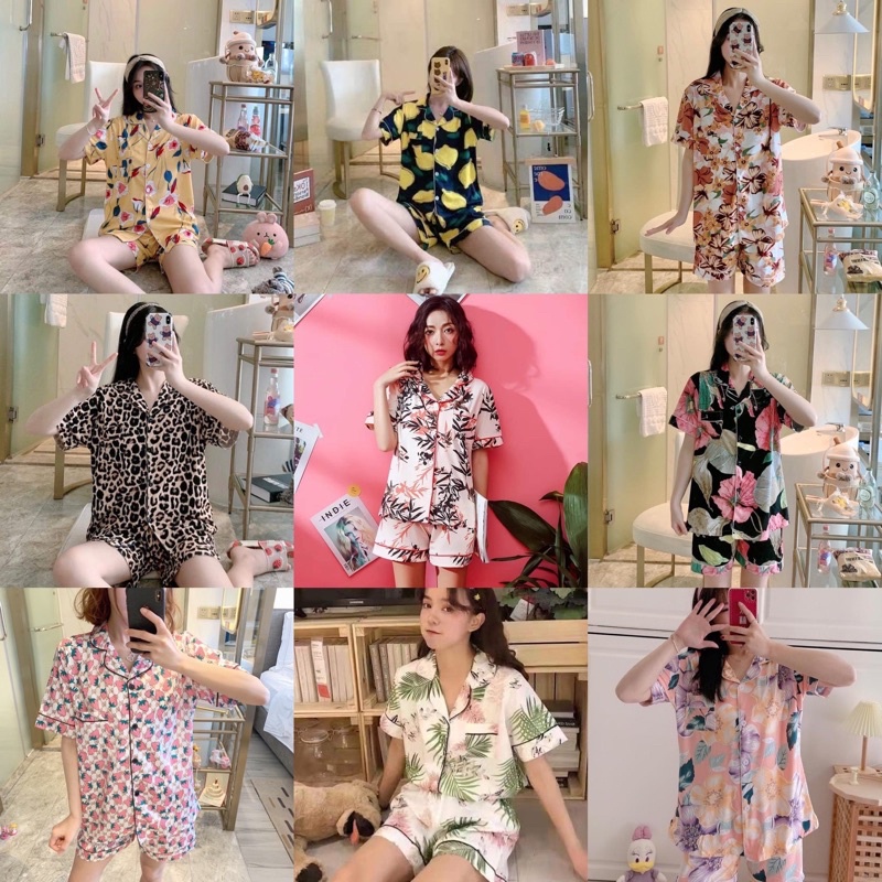 korean fashion sleepwear women cotton nightwear | Shopee Philippines