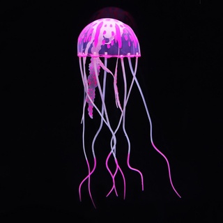 【Petcher】 Aquarium Artificial Jellyfish - Floating and Glowing Jellyfish Artificial Fish Tank Decor #5
