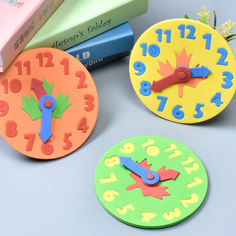 official productBibi Kids DIY Eva Foam Clock Shopee Philippines