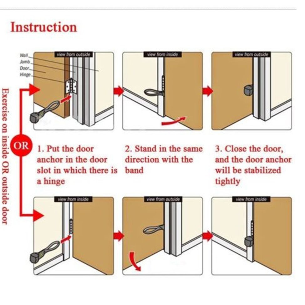 resistance band door anchor
